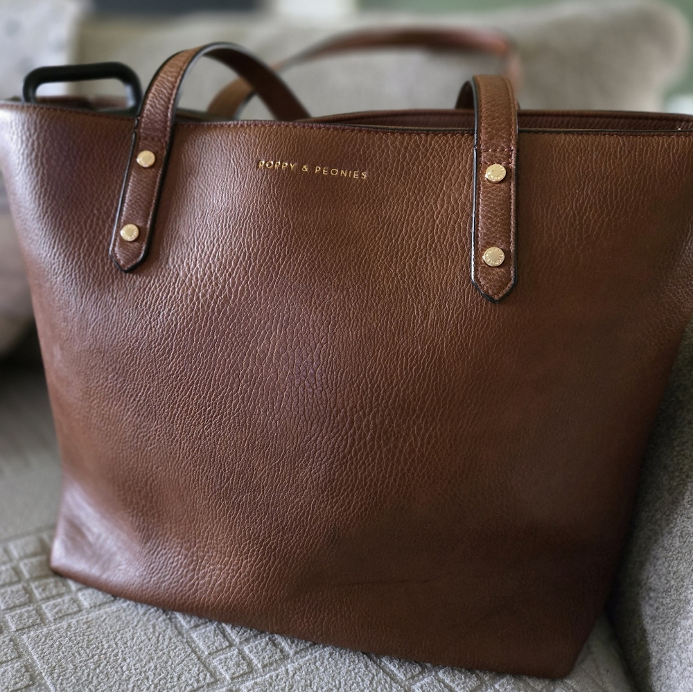Poppy & Peonies Tote